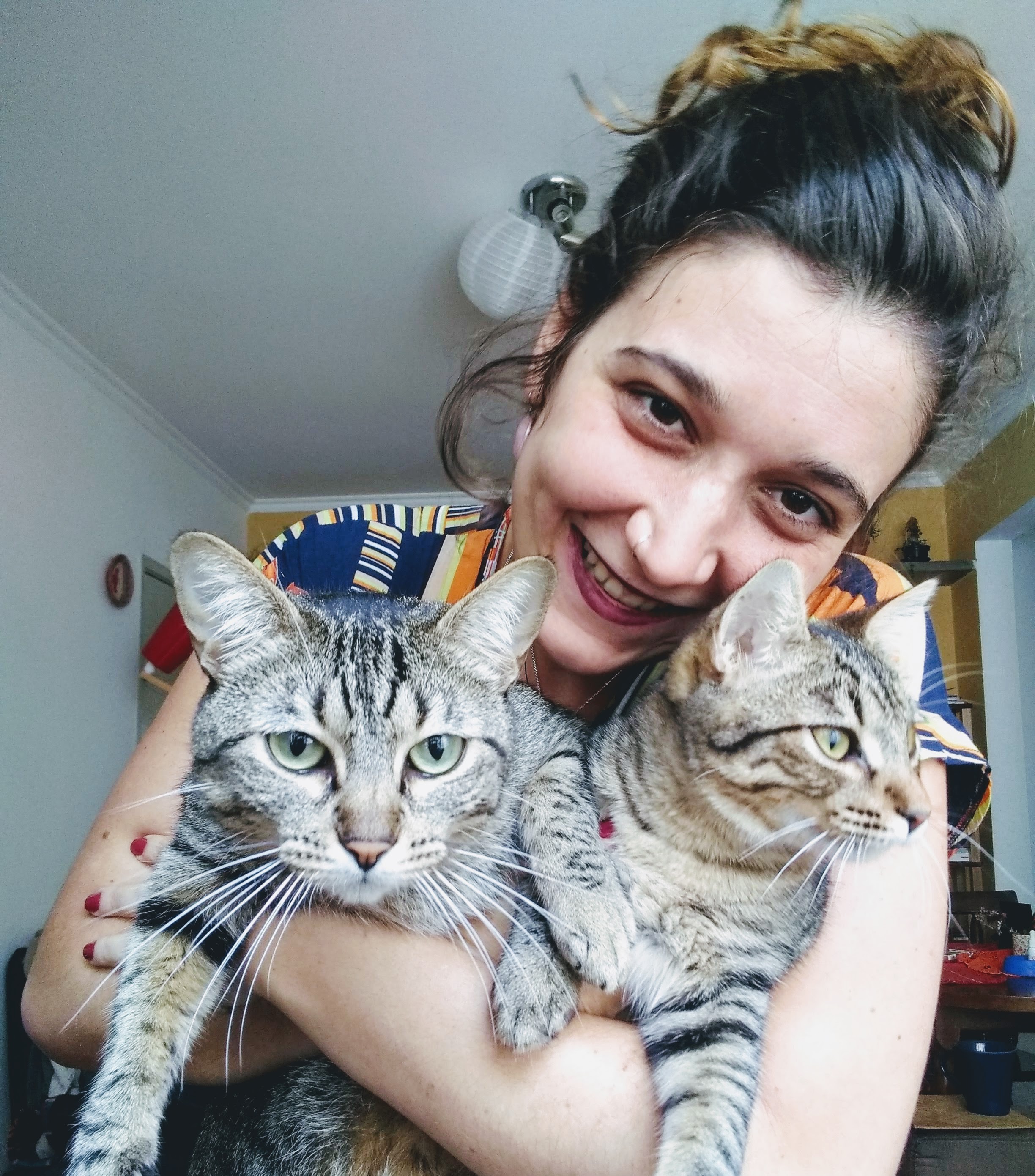 Ramon e Olga e um colo em disputa